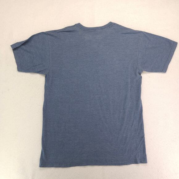 Bob Marley Band Short Sleeve Graphic Pullover T Shirt Mens Size Large L Blue - Picture 9 of 9